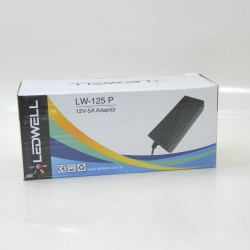 Ledwell 12V 5A Standart Uç Adaptör