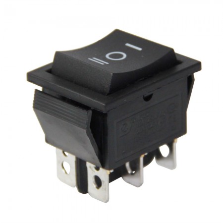 GENİŞ 6P MOM-OFF-MOM YAYLI  ANAHTAR IC-110