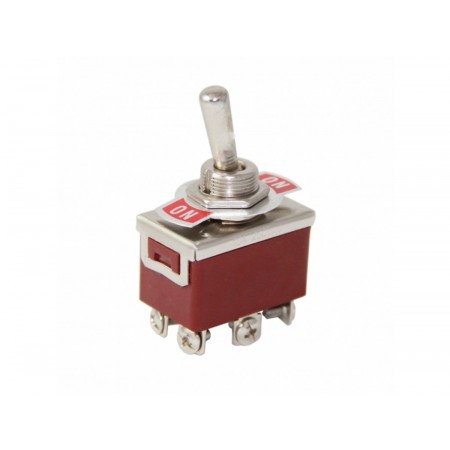 TOGGLE ON-OFF 6 AYAK BÜYÜK ANAHTAR IC-157 12mm