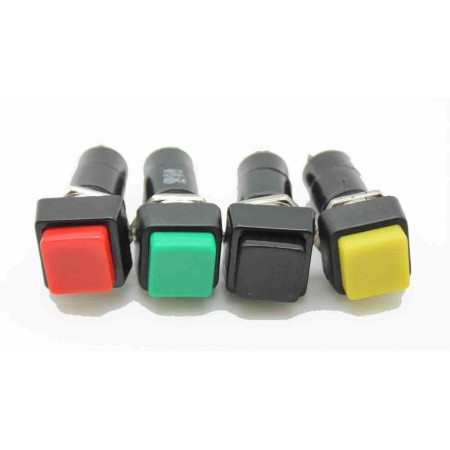 KARE ANAHTAR R18-23A IC-188 12MM RENKLİ