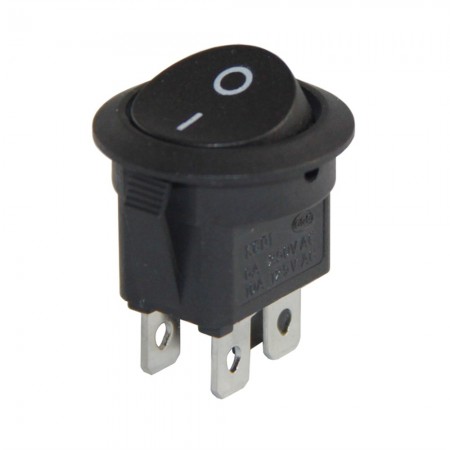 YUVARLAK 4P ON-OFF ANAHTAR IC-133-4