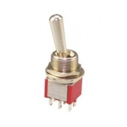 TOGGLE ON-ON 3 AYAK KALIN KOLLU KÜÇÜK  ANAHTAR  SP-1-T7