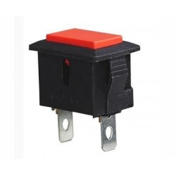 BUTON DİKDÖRTGEN PBS-101 2 PİN TIRNAKLI 19x12x14mm