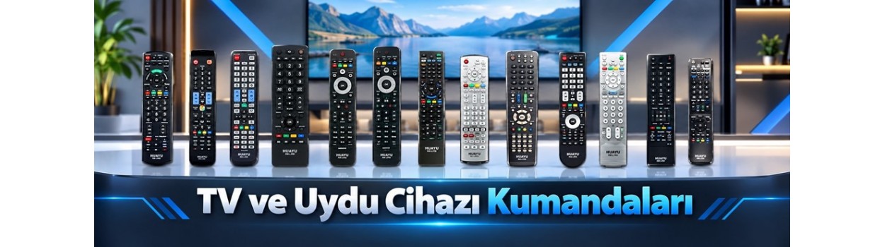 Tv ve Uydu Cihazı kumandaları
