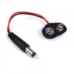 9V DC Pil Soketi Arduino İçin