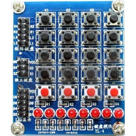 KEY PAD LEDLİ  TUŞ TAKIMI