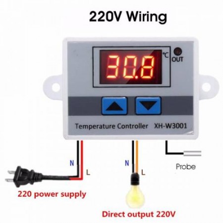 XH-W3001 220V DİJİTAL TERMOSTAT
