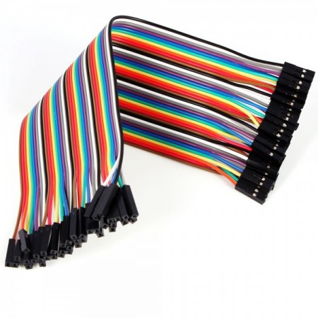 Jumper Kablo 20cm  Dişi-Dişi 40 Adet