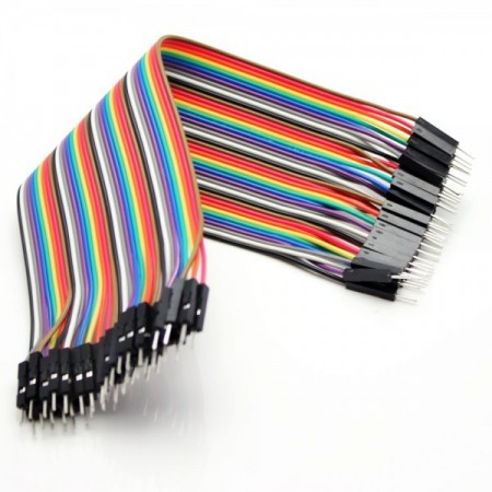 Jumper Kablo 20cm Erkek -Erkek 40 Adet