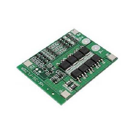 3S 12V 25A BMS 3 Pil 18650 Lityum Pil Şarj Koruma devre