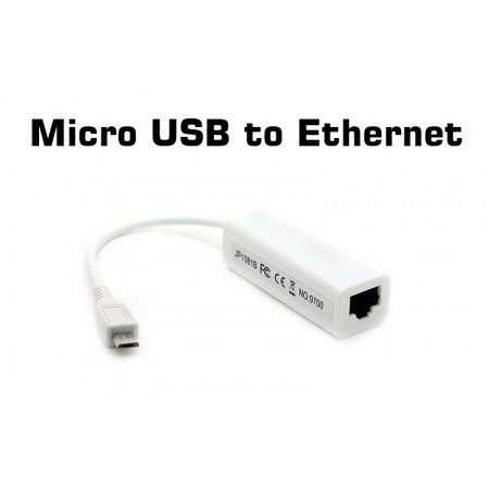 MİCRO USB TO ETHERNET KABLOLU ADAPTÖR