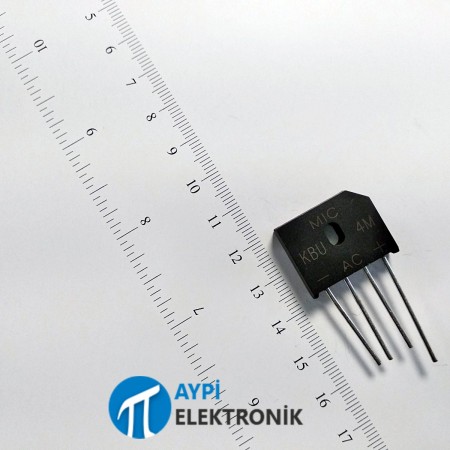 4A TARAK TİP KBU4M               DİYOT KÖPRÜ