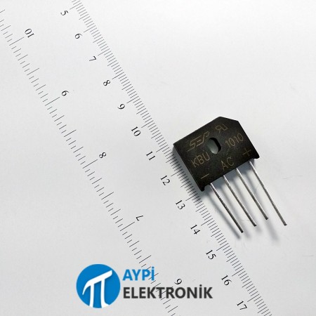10A  TARAK TİP  KBU1010 DİYOT KÖPRÜ