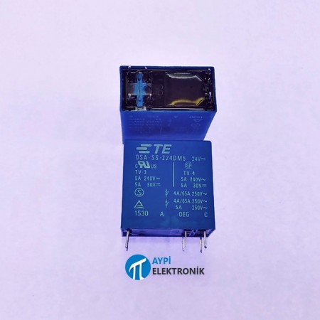 24V 5A 6 AYAK ALA2PF24 ; G5PA-2 ; HF42F-024-2HS  ROLE