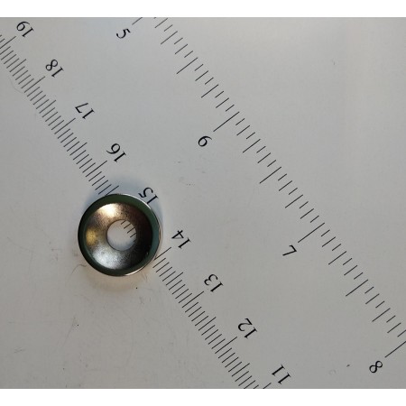 D15X3 HAVŞA DELİKLİ Neodyum Mıknatıs