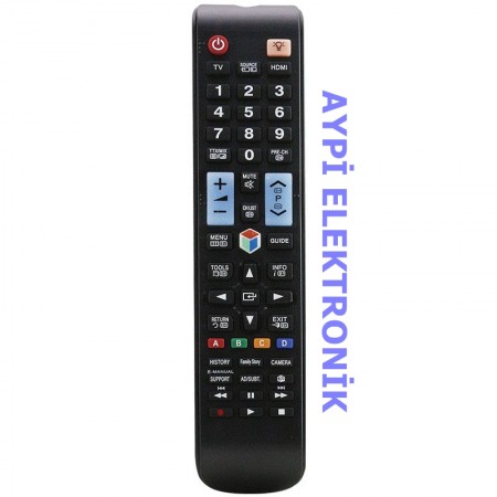 UNIVERSAL SAMSUNG TV KUMANDA TÜM MODELLER (RM-D1078+-RC1078-082019002)