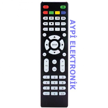Yumatu İnce Slim Kasa Lcd Led Tv Kumandası