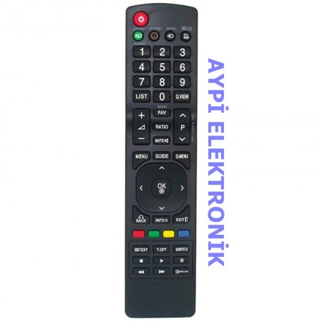 LG RM-L915 Siyah Universal Lcd Led Tv Kumandası