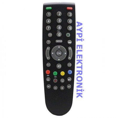 Arçelik - Beko - Grundig BK1187R Lcd TV Kumandası