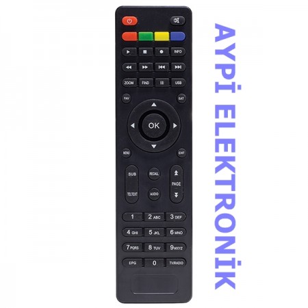 WEKO/TURN KR MAGBOX SIGMA*ORBİT*BOTECH HD YENİ UYDU KUMANDASI