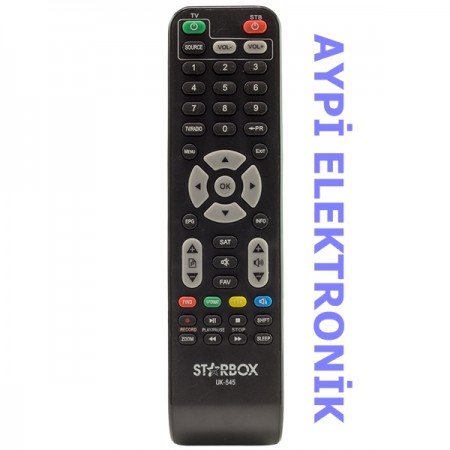 WEKO KR NEXT STARBOX ONYX HD UK-545 KUMANDA