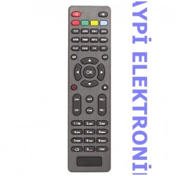 MICROSTAR HD*TELEDÜNYA FORTE ELİTE HD8900*ROWELL RVL-9500 HD UYDU KUMANDA