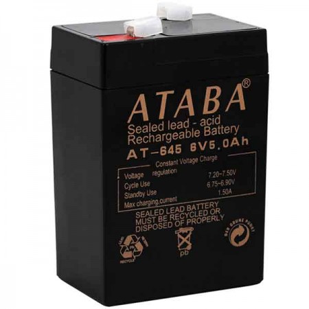 AKÜ 6V 5 A   ATABA