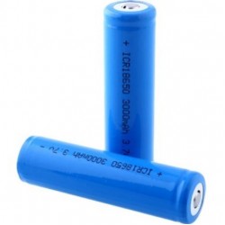 18650 3.7 V PİL OEM MAVİ