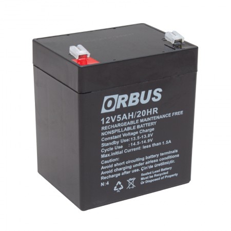AKÜ 12 V 5 A           ORBUS ATEX