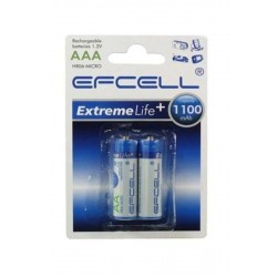 EFCELL AA 1100MA ŞARJLI PİL