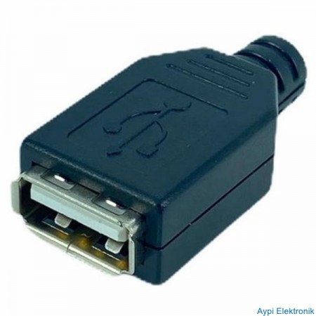 USB SEYYAR DİŞİ KAPAKLI FİŞ IC-265F - 1038