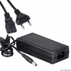 TECHNOMAX TM-2110 12 VOLT - 5 AMPER PLASTİK KASA MASAÜSTÜ ADAPTÖR 5.5*2.5 UÇ - 10495