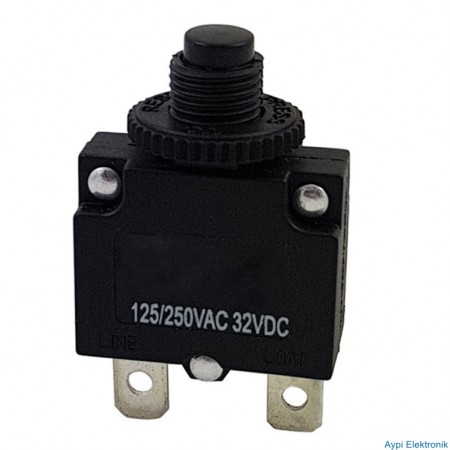 IC-271S ST SERİSİ TERMİK RESETLİ SİGORTA 125/250VAC 32VDC 7 AMPER - 10779