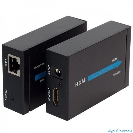 FULLY 608H HDMI TO CAT5/CAT6 60 METRE UZATICI EXTENDER - 12100