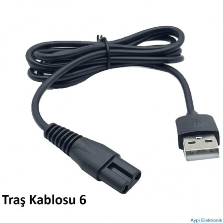 POWERMASTER TIRAŞ MAKİNALARI İÇİN USB ŞARJ KABLOSU (6) - 12450
