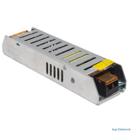 POWERMASTER PM-13247 12 VOLT - 5 AMPER SLIM KASA METAL ADAPTÖR (158*40*30) - 13247