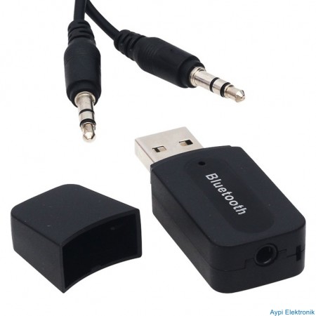 POWERMASTER PM-15152 3.5 JACK AUX BLUETOOTH MUSIC RECEIVER(ÇEVİRİCİ) - 15152