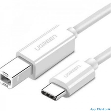 POWERMASTER PM-16018 TYPE-C USB B 1.5 METRE YAZICI KABLOSU - 16018