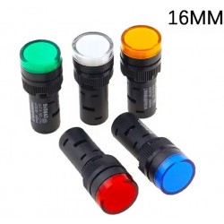 24V 16MM MAVİ Sinyal  LAMBA