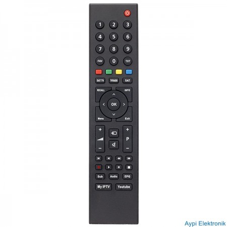 Arçelik-Beko Netflix-PIP Tuşlu Lcd Led Tv Kumandası