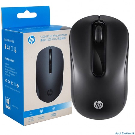 HP S-1000 PLUS 1600 DPI 2.4G KABLOSUZ MOUSE - 19744
