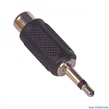 3.5 MM MONO ERKEK / 1 RCA DİŞİ ÇEVİRİCİ JACK - 8276