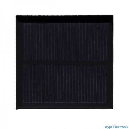 SOLAR GÜNEŞ PANELİ 60 X 60 MM 4.2 VOLT 0.6 WATT (ÖĞRENCİLER İÇİN) - 18279