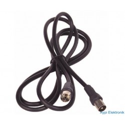 TV VİDEO ARA KABLO STANDART (60 OHM ERKEK - DİŞİ KABLO) - 1292