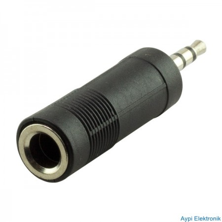 3.5 MM ST E/1 DİŞİ6.3 MM JACK (6.3 MM-3.5MM (ÇEVİRİCİ) JACK - 7988