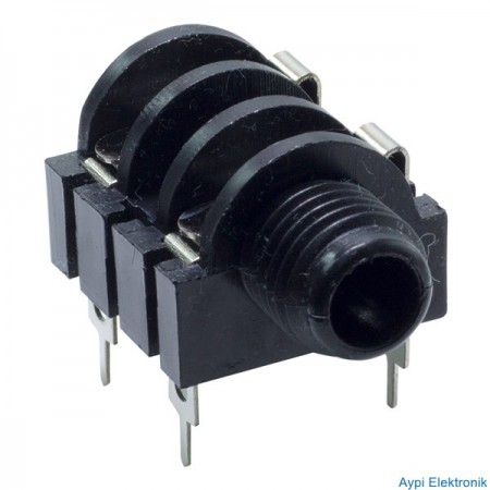 GİTAR JACK ŞASE YATIK MONO (6.3MM)  (IC-241) - 5429