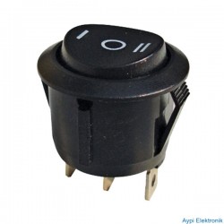 YUVARLAK ANAHTAR IŞIKSIZ ÜÇ KONUMLU 1.0.2 (IC-134) - 31598