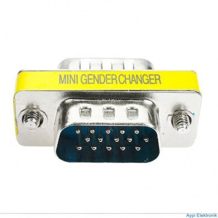 15 PİN ERKEK-ERKEK CHANGER ÇEVİRİCİ KONNEKTÖR - 1944