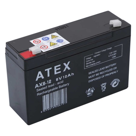 6 V 12 A  AKÜ ATEX                 Ç:GP0008M