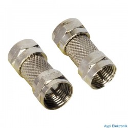 F KONNEKTÖR ERKEK/ERKEK ÇEVİRMELİ KONNEKTÖR - 634